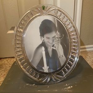 Waterford Crystal 8x10 oval picture frame